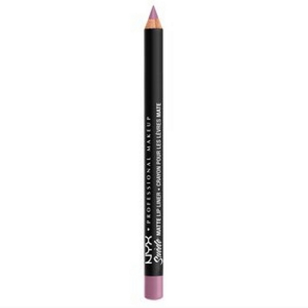 3 x NYX Professional Suede Matte Lip Liner Violet Smoke